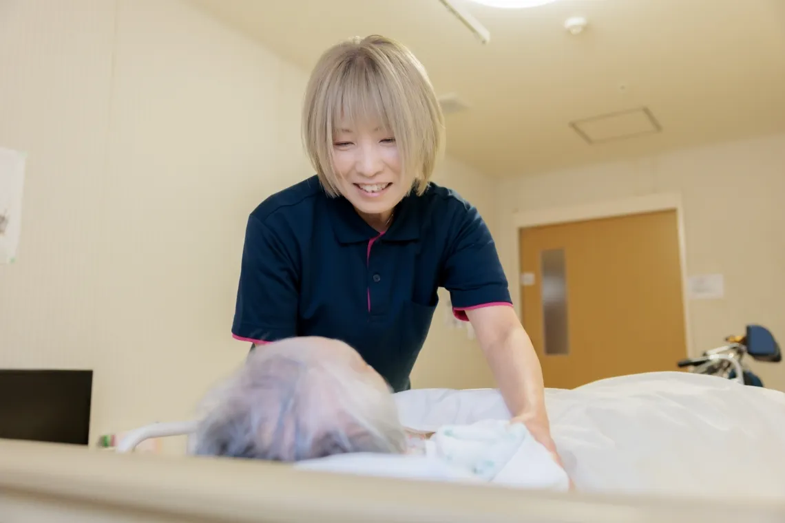 入所サービスの様子